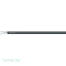 Рабочая часть инструмента - ножницы одноразовые, тупоконечные, слегка изогнутые, диам. 5 мм, 310 мм