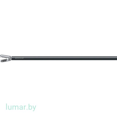 Рабочая часть инструмента - зажим «зев щуки» одноразовый, захватывающий, диам. 5 мм, 310 мм, артикул - PO892SU