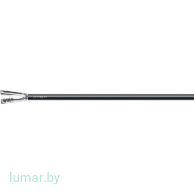 Рабочая часть инструмента - зажим одноразовый, атравматический, захватывающий, диам. 5 мм, 310 мм, артикул - PO893SU