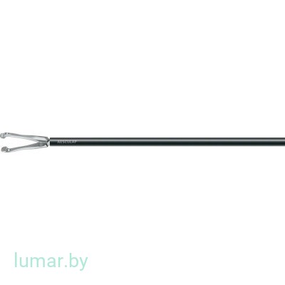 Рабочая часть инструмента - зажим BABCOCK одноразовый, захватывающий, диам. 5 мм, 310 мм, артикул - PO894SU