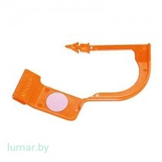 Пластмассовые пломбы с замком-защитой от несанкционированного доступа, с индикатором паровой
стерилизации, оранжевые (для мини- и дентальных контейнеров)