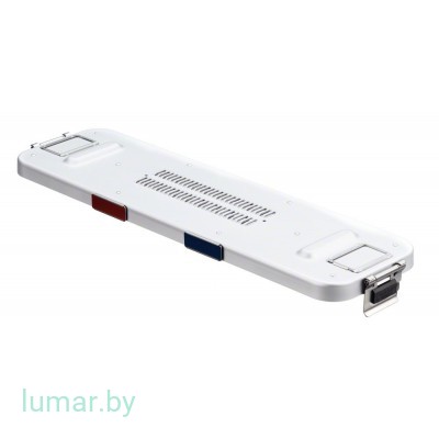 Крышка для контейнера, тип "мини", с перфорацией, удлиненная, анодированная, артикул - JK020