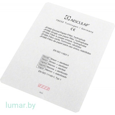 Фильтры для контейнеров дентальных, бумажные, одноразовые, артикул - JF066