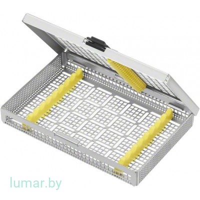 Сетчатый короб, дентальный, для 10 инструментов, 188х125х30 мм, артикул - JG388R