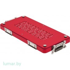 Крышка для контейнера, тип "мини", с держателем для фильтров, красная