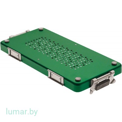 Крышка для контейнера, тип "мини", с держателем для фильтров, зеленая, артикул - JK172