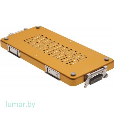 Крышка для контейнера, тип "мини", с держателем для фильтров, золотистая, артикул - JK173