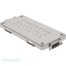 Крышка для контейнера, тип "мини", с держателем для фильтров, серебристая