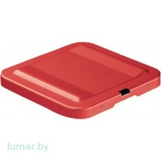 Крышка для контейнера, внешняя, тип 1/2 VARIO, алюминиевая, красная