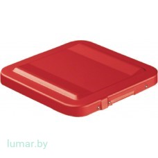 Крышка для контейнера, внешняя, тип 1/2 BASIS, алюминиевая, красная