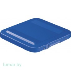 Крышка для контейнера, внешняя, тип 1/2 BASIS, алюминиевая, синяя