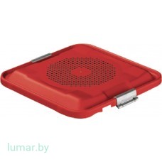 Крышка для контейнера, внутренняя, тип 1/2 BASIS, для контейнера высотой 75 мм, красная