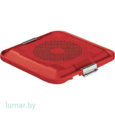 Крышка для контейнера, внутренняя, тип 1/2 BASIS, для контейнера высотой 75 мм, красная, артикул - JK395