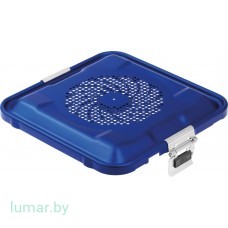 Крышка для контейнера, внутренняя, тип 1/2 BASIS, для контейнера высотой 75 мм, синяя