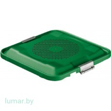 Крышка для контейнера, внутренняя, тип 1/2 BASIS, для контейнера высотой 75 мм, зеленая