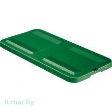 Крышка для контейнера, внешняя, тип 1/1 VARIO, алюминиевая, зеленая