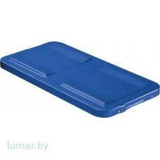 Крышка для контейнера, внешняя, тип 1/1 BASIS, алюминиевая, синяя