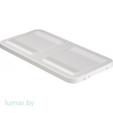 Крышка для контейнера, внешняя, тип 1/1 BASIS, алюминиевая, серебристая