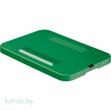 Крышка для контейнера, внешняя, тип 3/4 VARIO, алюминиевая, зеленая