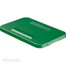 Крышка для контейнера, внешняя, тип 3/4 BASIS, алюминиевая, зеленая