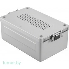 Корпус контейнера, тип 1/4, с перфорацией, в комплекте с крышкой, 312х190х130 мм