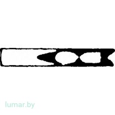 Игла, для шовного материала, размер 3/8 окружности, с игольным ушком, режущая, № OB1, 0.6х30 мм Игла, для шовного материала, размер 3/8 окружности, с игольным ушком, режущая, № OB1, 0.6х30 мм