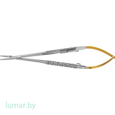 Микроиглодержатель DUROGRIP с твердосплавными вставками, 0.4/180 мм, артикул - BM003R