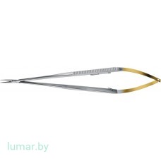 Микроиглодержатель DUROGRIP CASTROVIEJO с твердосплавными вставками, с насечкой, 0.2/215 мм Микроиглодержатель DUROGRIP CASTROVIEJO с твердосплавными вставками, с насечкой, 0.2/215 мм