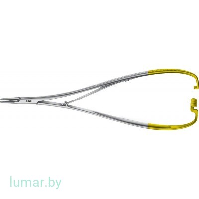 Иглодержатель LICHTENBERG DUROGRIP с твердосплавными вставками, 195 мм, артикул - BM132R