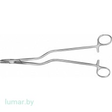 Иглодержатель MASSON-LUETHY с офсетной рукояткой, с насечкой, 255 мм Иглодержатель MASSON-LUETHY с офсетной рукояткой, с насечкой, 255 мм