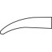 Иглодержатель BARRAQUER изогнутый, с замком, 120 мм, артикул - BM560R