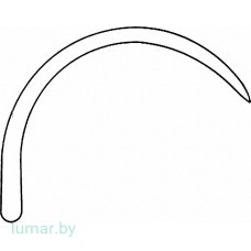 Игла DESCHAMPS для правой руки, острая, 215 мм