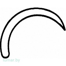 Игла DESCHAMPS для правой руки, острая, 210 мм