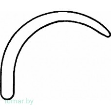 Игла DESCHAMPS для правой руки, тупая, 215 мм