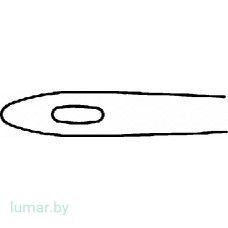 Игла DESCHAMPS для левой руки, тупая, 210 мм