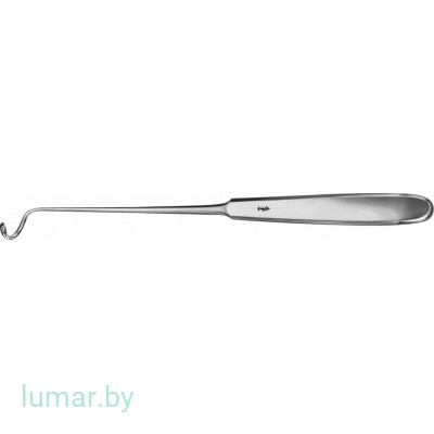 Игла DESCHAMPS для правой руки, тупая, с удлиненным концом, 215 мм, артикул - BM810R