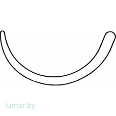 Игла DESCHAMPS для правой руки, тупая, с удлиненным концом, 215 мм