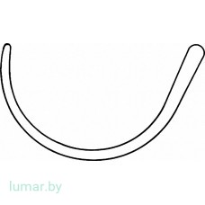 Игла DESCHAMPS для правой руки, тупая, 240 мм