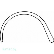 Игла DESCHAMPS для левой руки, тупая, 240 мм