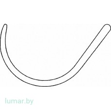 Игла DESCHAMPS для правой руки, тупая, 280 мм