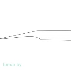 Пинцет микрососудистый, дилатационный, 115 мм