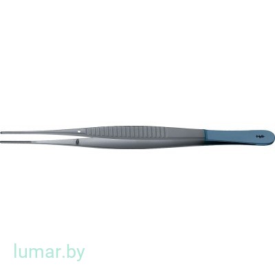 Пинцет DE'BAKEY титановый, атравматический, 1.5/195 мм, артикул - FB388T