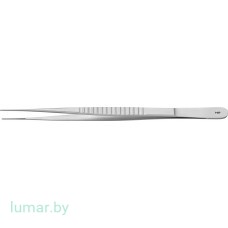 Пинцет DE'BAKEY сосудистый, прямой, наконечник 1 мм, 195 мм