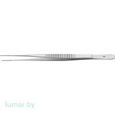Пинцет DE'BAKEY сосудистый, прямой, наконечник 1 мм, 240 мм