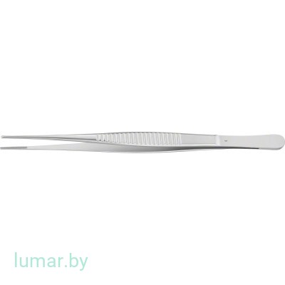 Пинцет DE'BAKEY атравматический, прямой, 2.0 мм, 200 мм, артикул - FB402R