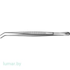 Пинцет DE'BAKEY атравматический, угловой, 2.0 мм, 200 мм
