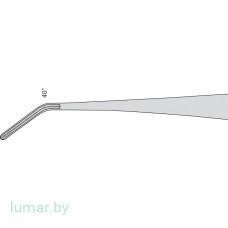 Пинцет DE'BAKEY атравматический, угловой, 2.0 мм, 200 мм