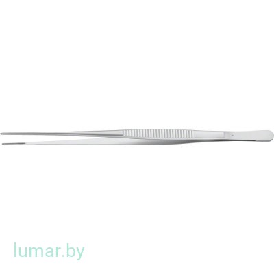 Пинцет DE'BAKEY атравматический, прямой, 2.0 мм, 300 мм, артикул - FB405R
