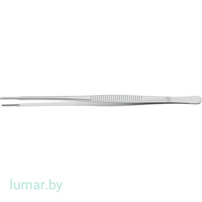 Пинцет DE'BAKEY атравматический, прямой, 3.5 мм, 300 мм, артикул - FB408R