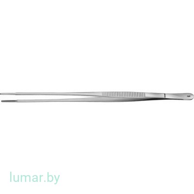 Пинцет DE'BAKEY атравматический, прямой, 3.5 мм, 350 мм, артикул - FB409R